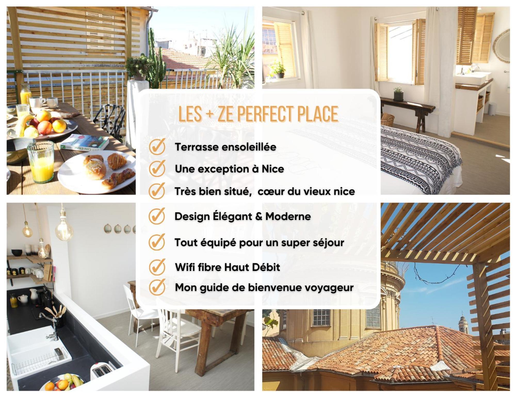 Ze Perfect Place - Vieux Nice - Exceptionnel Appartement - Calme Et Terrasse Avec Vues Εξωτερικό φωτογραφία